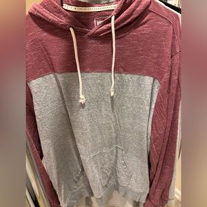 Urban Pipeline Men’s Red Pullover Hoodie